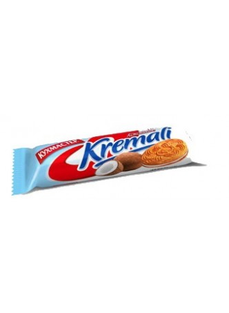 Печенье «Кухмастер «Kremali кокосовое» сахарное с начинкой оптом