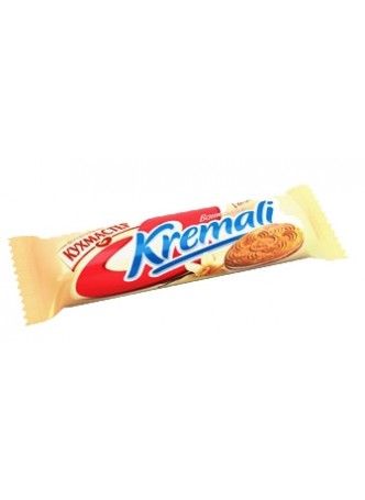 Печенье «Кухмастер «Kremali» сахарное с ванильной начинкой оптом