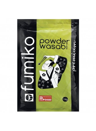 Васаби порошок для приготовления, «Fumiko» 1кг пакет Китай (04874) (КОД 20295) (+18°С) оптом