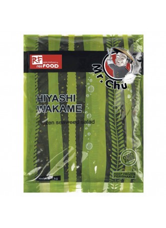 Салат из водорослей Хияши Вакаме 1 кг/уп (10шт) Mr.Chu Китай (00414) (КОД 45639) (-18°С) оптом
