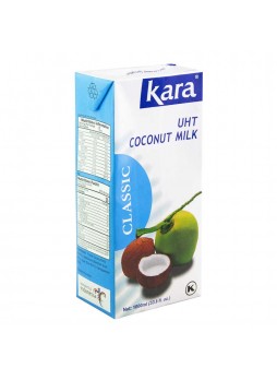 Кокосовое молоко 64% мякоти, 17% жирн 1л х 12шт tetra-pak Kara Индонезия (КОД 34508) (+18°С)