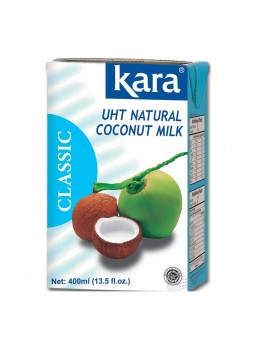Кокосовое молоко 64% мякоти, 17% жирн 400мл х 24шт tetra-pak Kara Индонезия (КОД 35663) (+18°С)