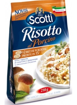 Ризотто Riso Scotti Porcino с белыми грибами 210г оптом