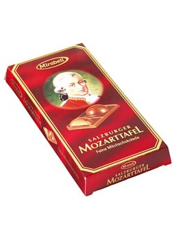 Шоколадная плитка Mirabell Mozart 100г оптом