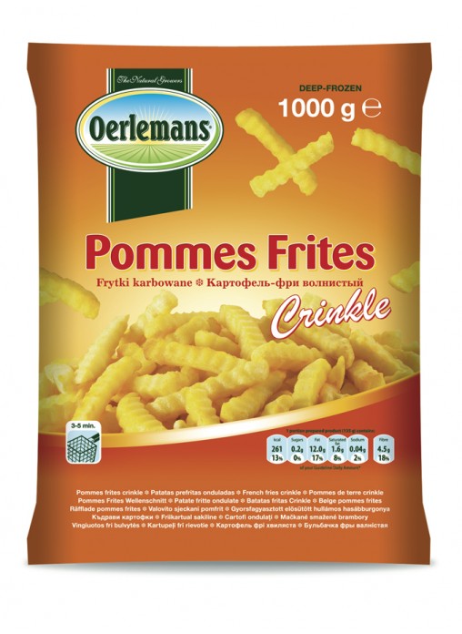 Картофель Фри FARM FRITES 7 мм с/м 2,5 кг