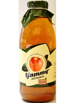 Сок яблочный прямого отжима "Ямми" 0.73л оптом