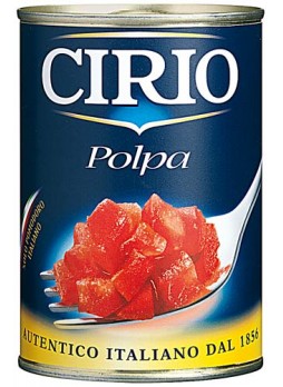 Томаты Cirio очищенные резаные Polpa 400гр. оптом