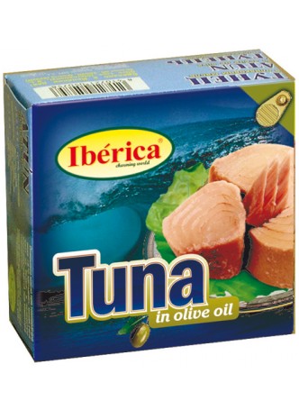 Тунец Iberica в оливковом масле 160г оптом