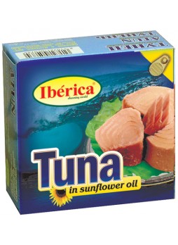 Тунец Iberica в подсолнечном масле 160г оптом